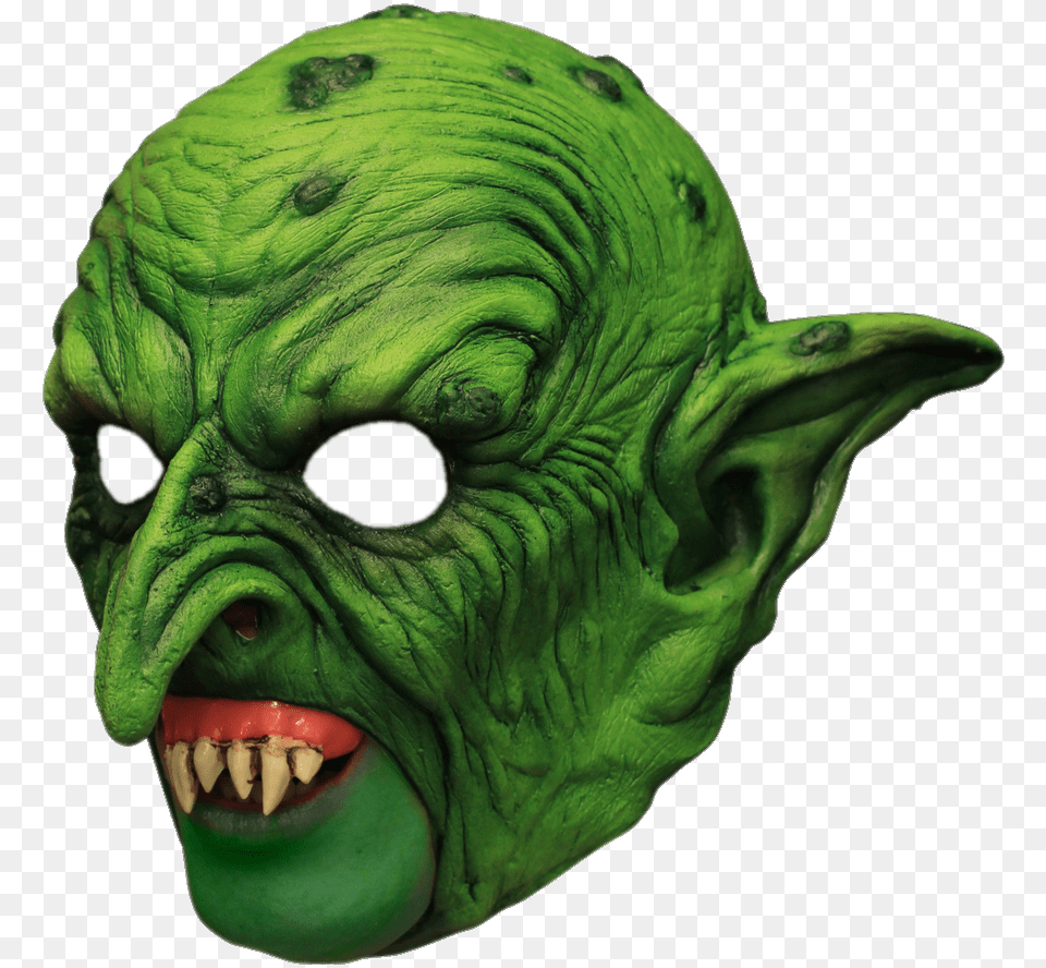 Puck The Goblin Mask Green Goblin Mask, Alien, Baby, Person, Face Png Image