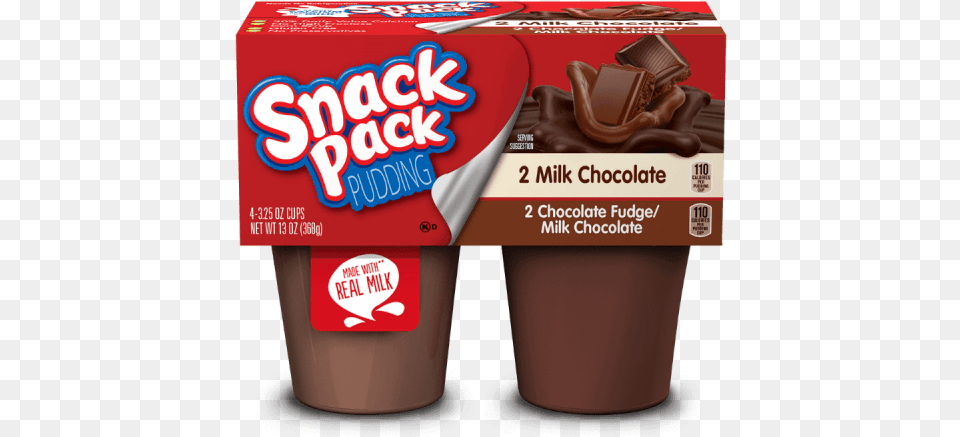 Pudding Cup Pudding Cup Snack Pack, Chocolate, Cream, Dessert, Food Free Png Download