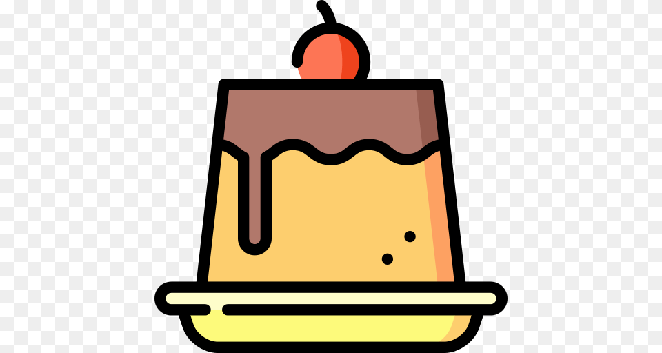 Pudding Icon, Birthday Cake, Cake, Cream, Dessert Free Png Download