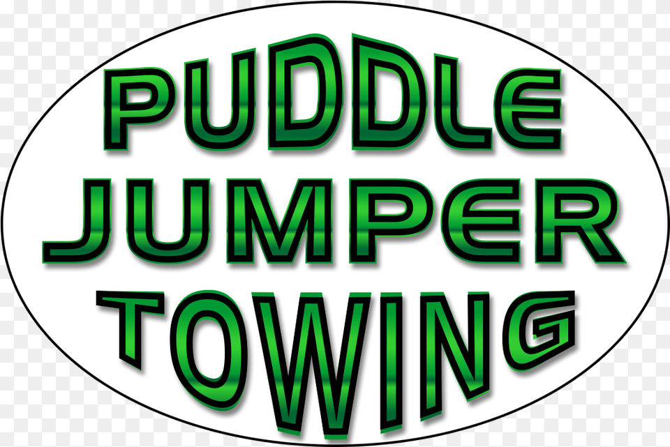 Puddle Jumper Towing Circle, Green, Text Png