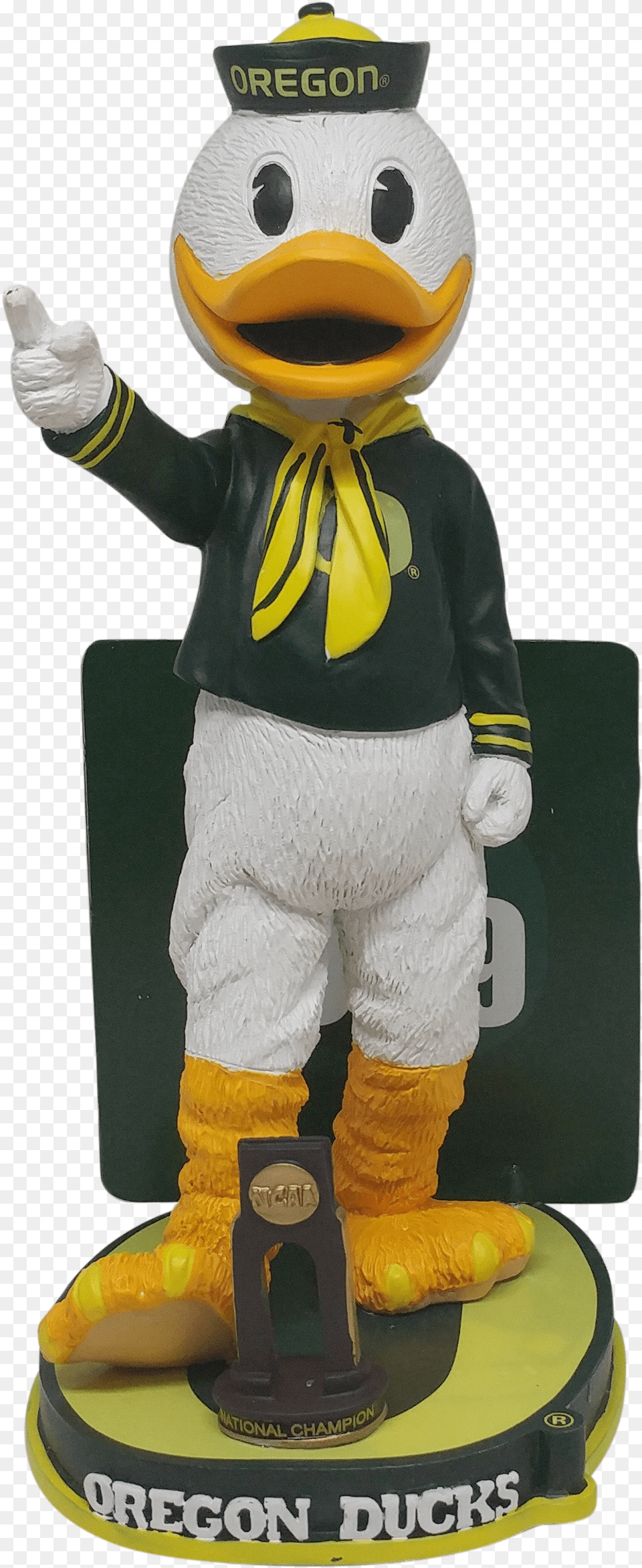 Puddles The Duck Oregon Ncaa Men S Basketball Nat Champ, Mascot, Clothing, Glove, Baby Png