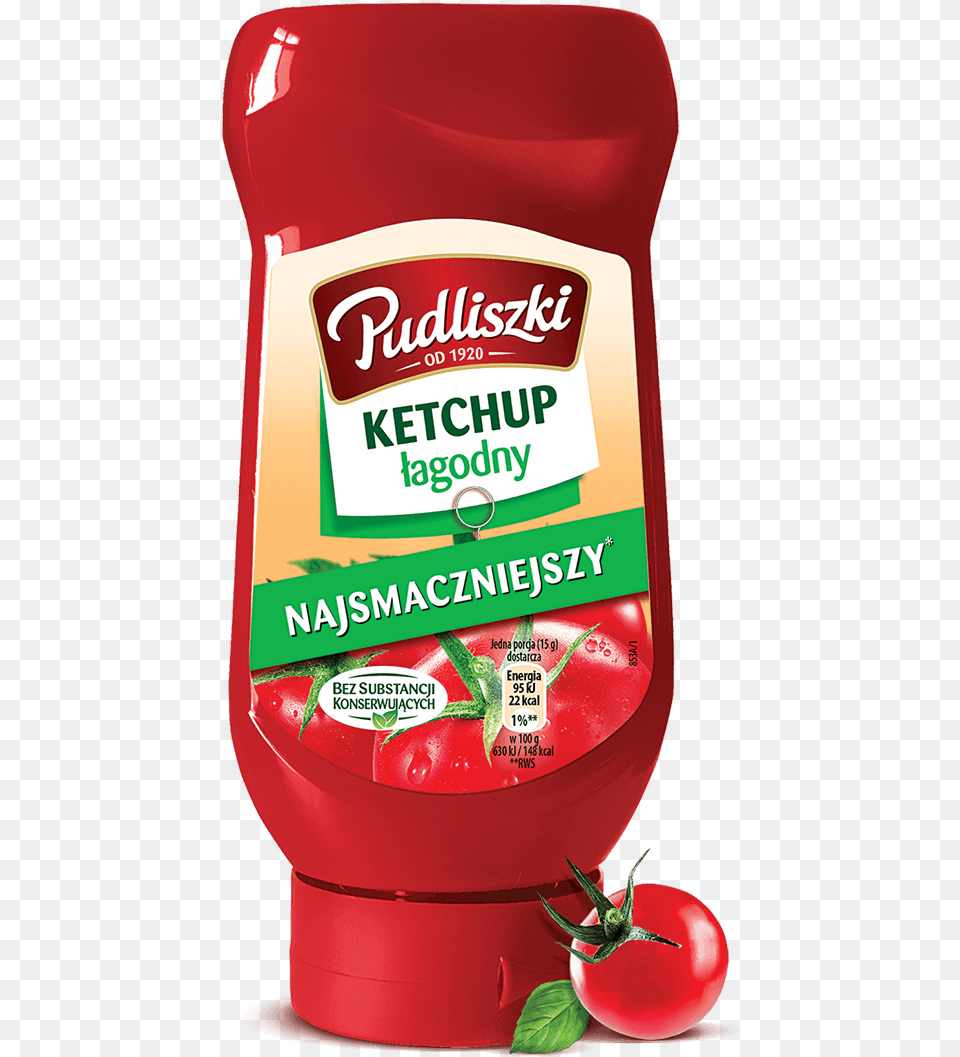 Pudliszki Light Ketchup 700g Lagodny Pudliszki Ketchup, Food Free Transparent Png