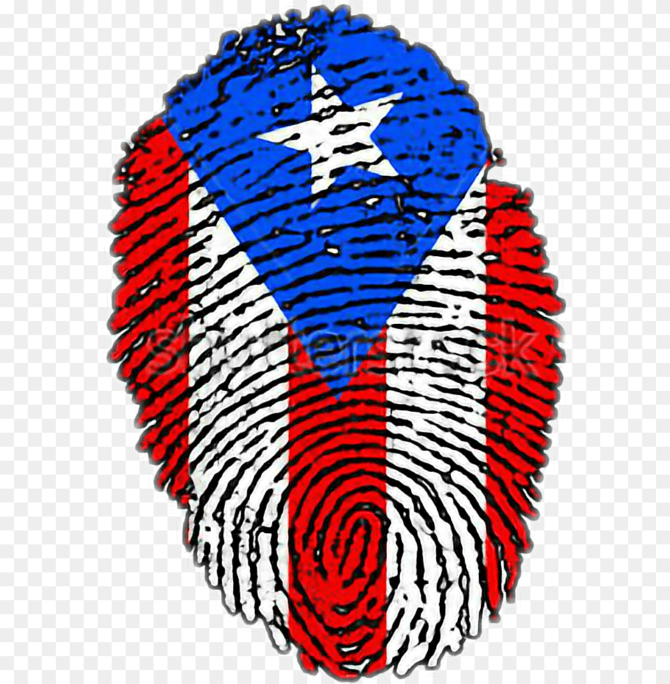 Puerto Rican Flag Fingerprint, Emblem, Symbol, Armor, Logo Png