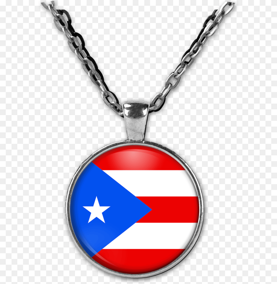 Puerto Rico Flag, Accessories, Jewelry, Necklace Png Image