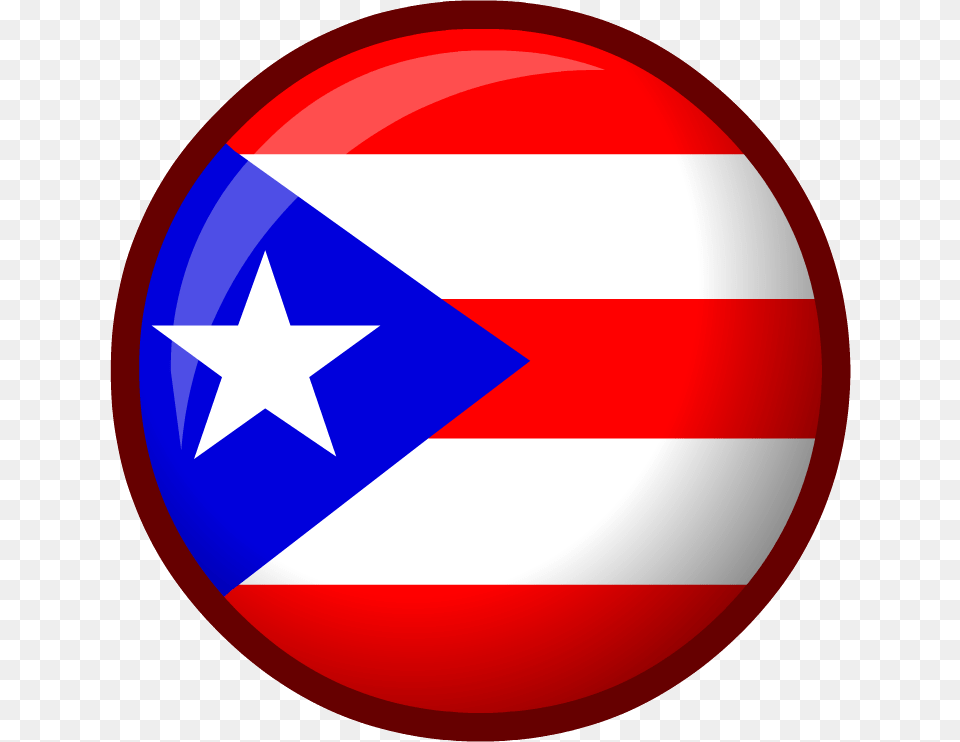 Puerto Rico Flag Club Penguin Wiki Fandom Powered, Symbol, Star Symbol, Armor Png