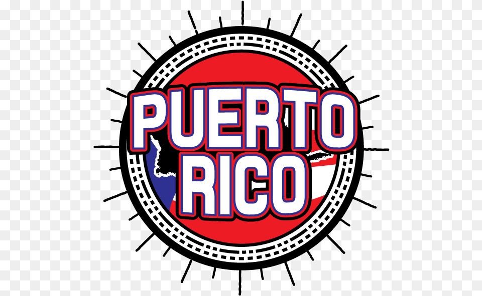 Puerto Rico Flag Map Outline Borinquen Puerto Rican After Couverture, Sticker, Logo Png Image