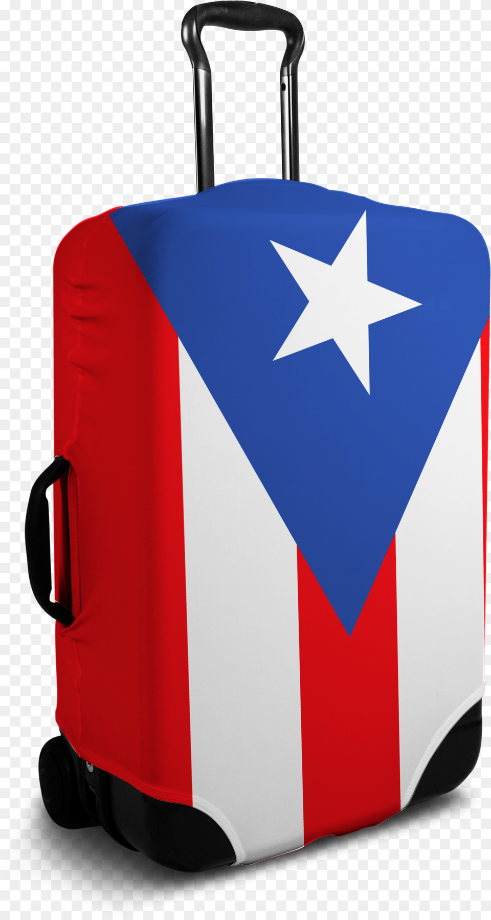 Puerto Rico Flag Suitcase Coverdata Large Image, Baggage Free Png