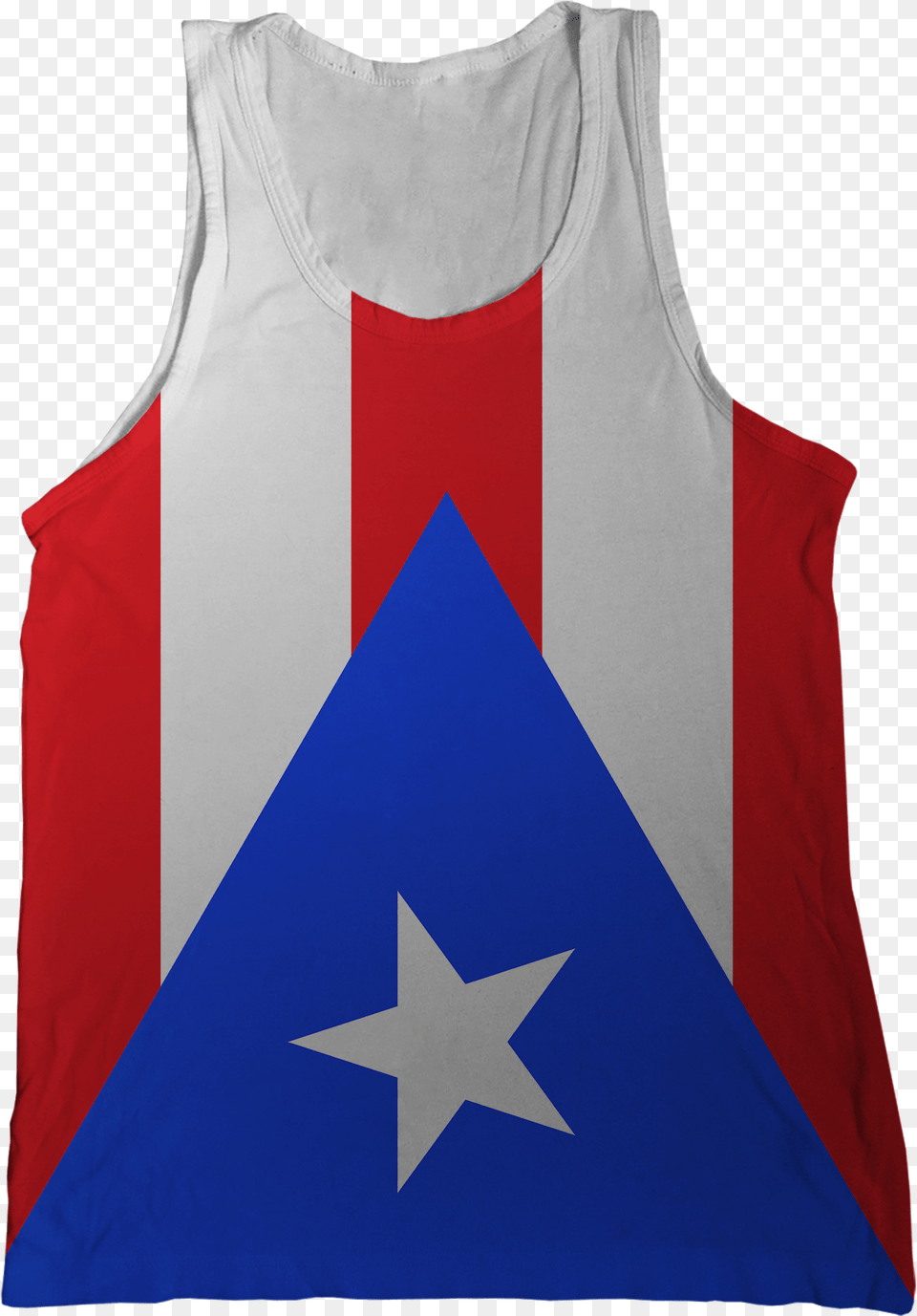 Puerto Rico Flag Tank Top Clothing, Tank Top Free Transparent Png