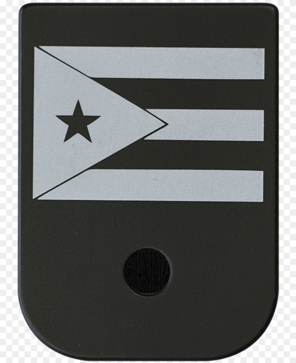 Puerto Rico Flag Titanium Black Traditional Finish, Road, Tarmac, Zebra Crossing, Electronics Png Image