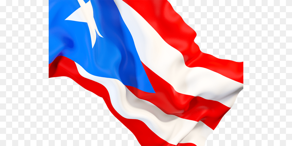 Puerto Rico Flag Waving, Person Free Png Download