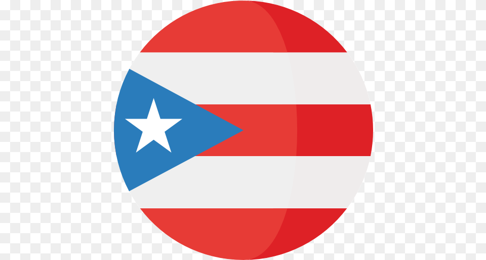 Puerto Rico Flags Icons Embankment Tube Station, Star Symbol, Symbol, Logo, Badge Free Transparent Png