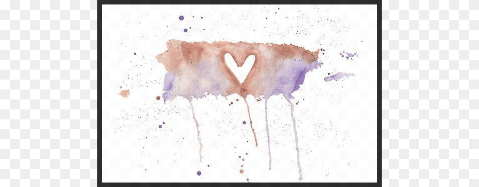 Puerto Rico Island Heart, Purple, Stain, Paper, Animal Free Transparent Png