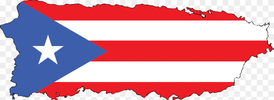 Puerto Rico Map Flag Free Png