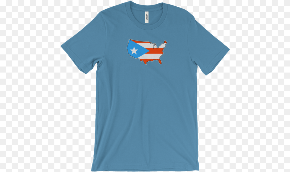 Puerto Rico Usa T Shirt T Shirt, Clothing, T-shirt Free Png