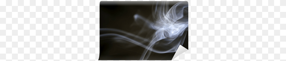 Puff Of Aroma Smoke On A Dark Background Wall Mural Photography, Appliance, Ceiling Fan, Device, Electrical Device Free Png Download