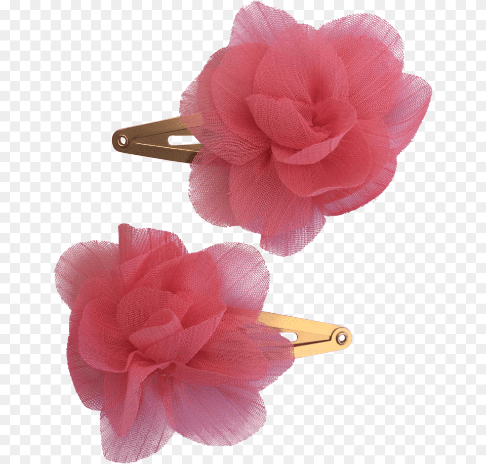 Puff Pc Ponytails And Fairytales Hair Clips Flower Hair Clips, Accessories, Hair Slide, Plant, Rose Free Png Download