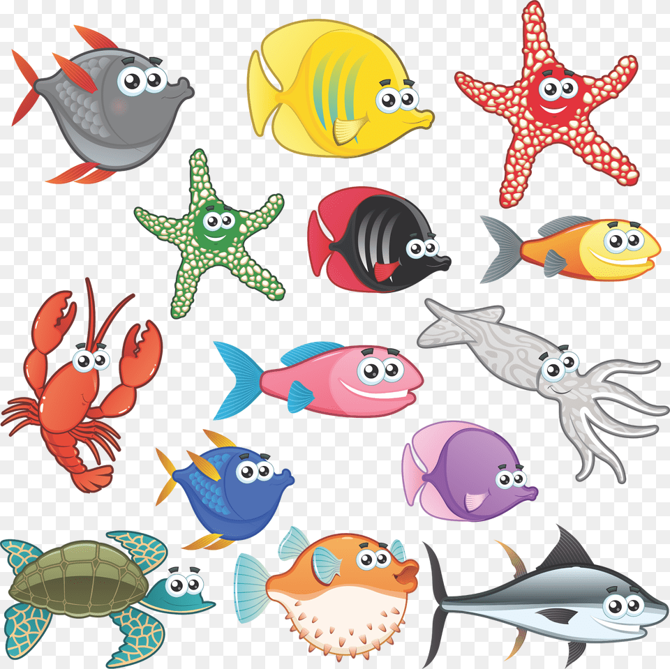 Pufferfish Mermaid Under Sea, Animal, Sea Life, Fish, Baby Free Transparent Png