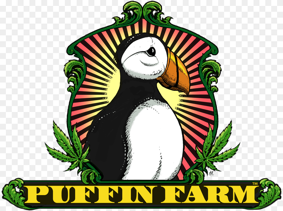 Puffin Farm I Processor, Plant, Animal, Bird, Adult Free Png Download