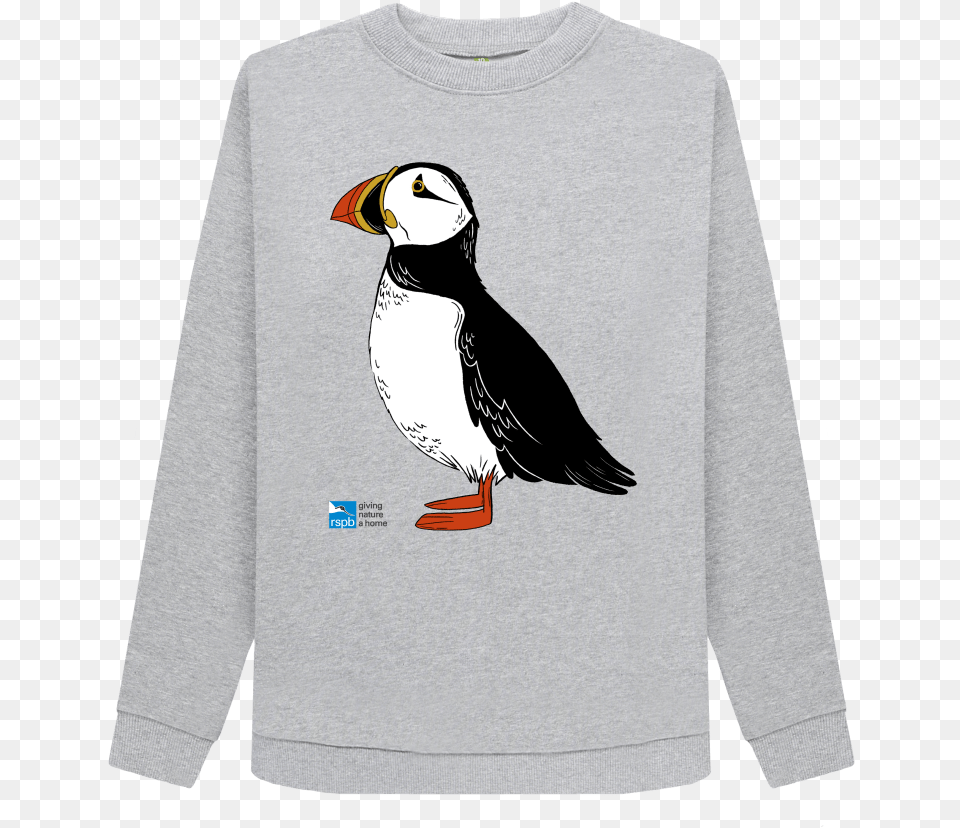 Puffin Jumper, Clothing, Long Sleeve, Sleeve, Animal Free Png Download