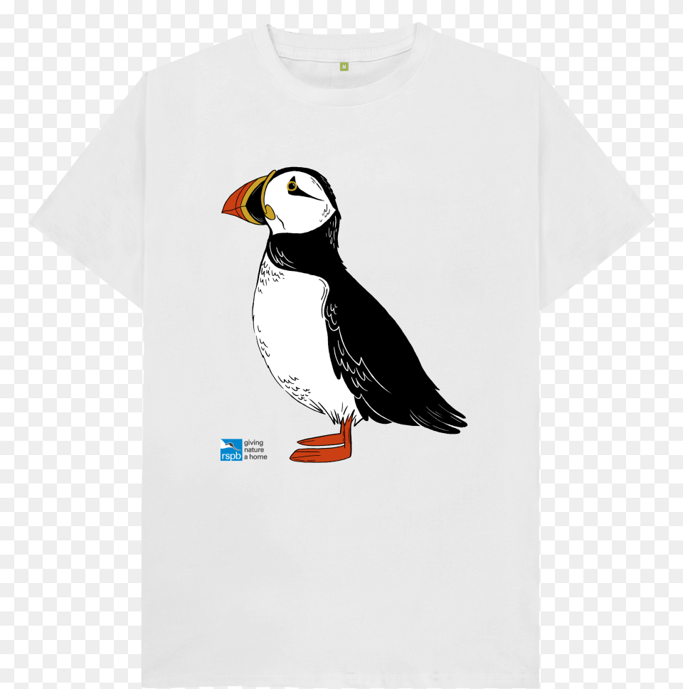 Puffin T Shirt, Clothing, T-shirt, Animal, Bird Free Transparent Png