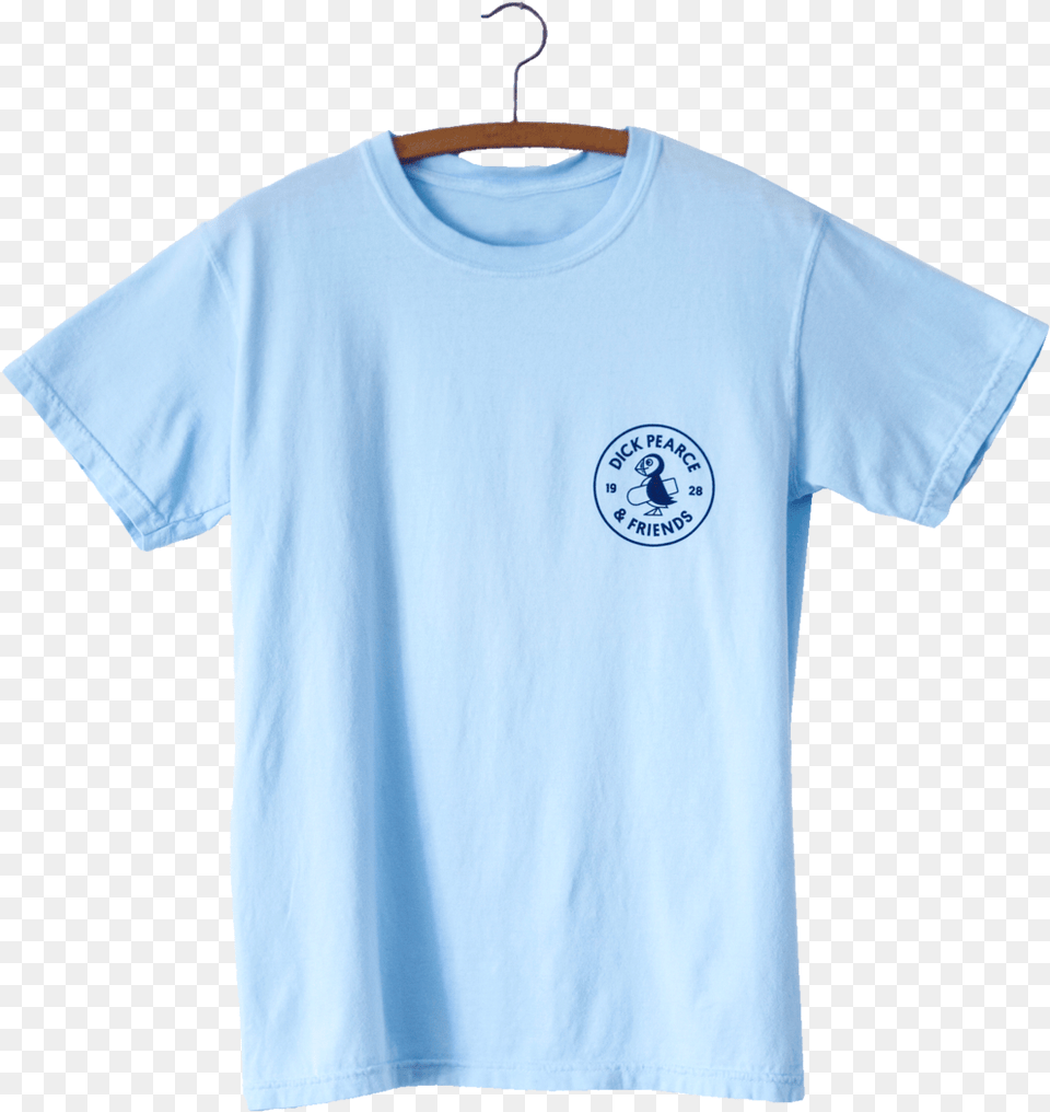 Puffin Tee Light Blue U2014 Dick Pearce Bellyboards Active Shirt, Clothing, T-shirt Free Png Download