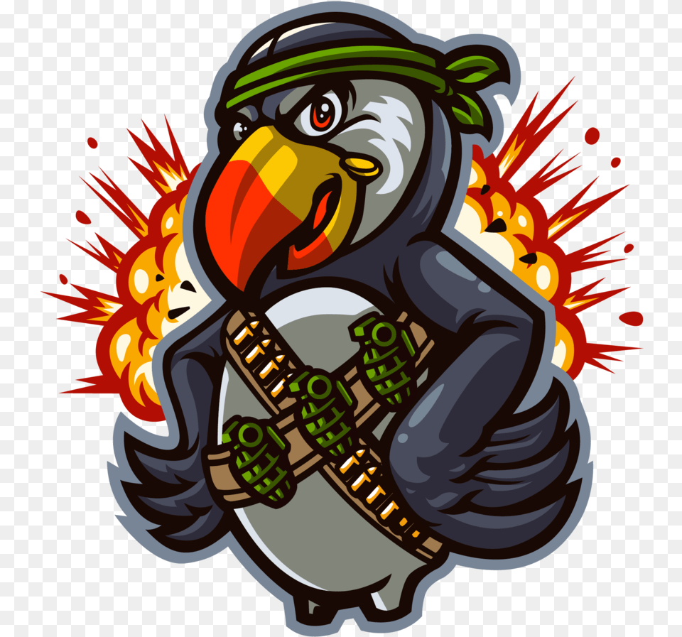 Puffins Of Doom Illustration, Person, Art, Graphics, Face Png Image