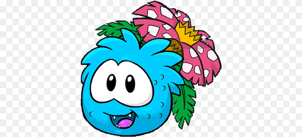 Puffle Venusaur Club Penguin Puffles, Art, Graphics, Device, Grass Free Png Download