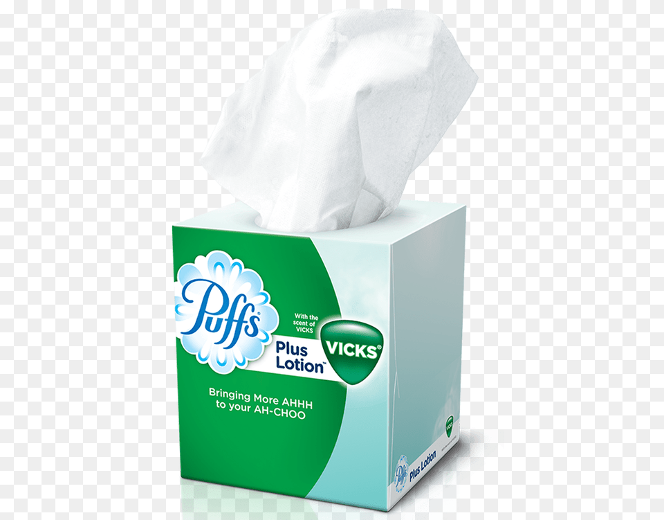 Puffs Plus Lotion With The Scent Of Vicks, Paper, Towel, Paper Towel, Tissue Png Image