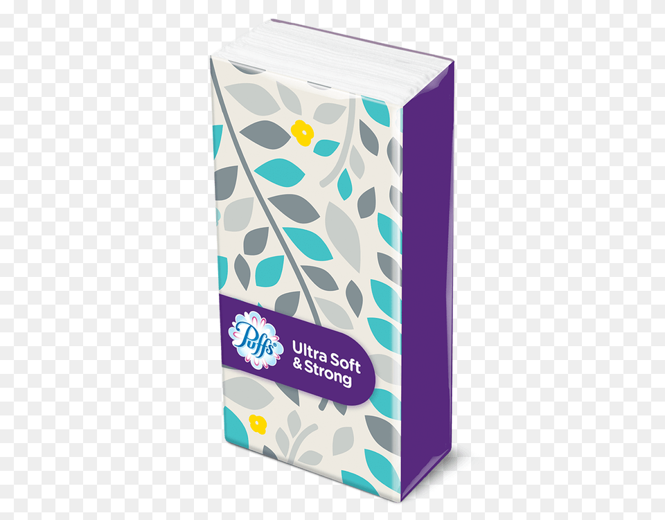 Puffs To Go Facial Tissue Packs, Book, Publication, Box, Paper Png Image