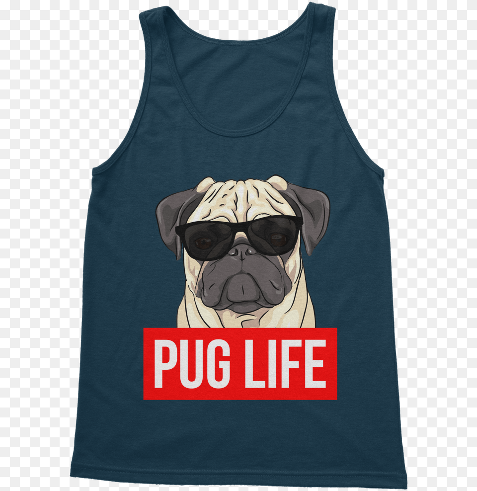 Pug, Accessories, Sunglasses, Baby, Person Png Image