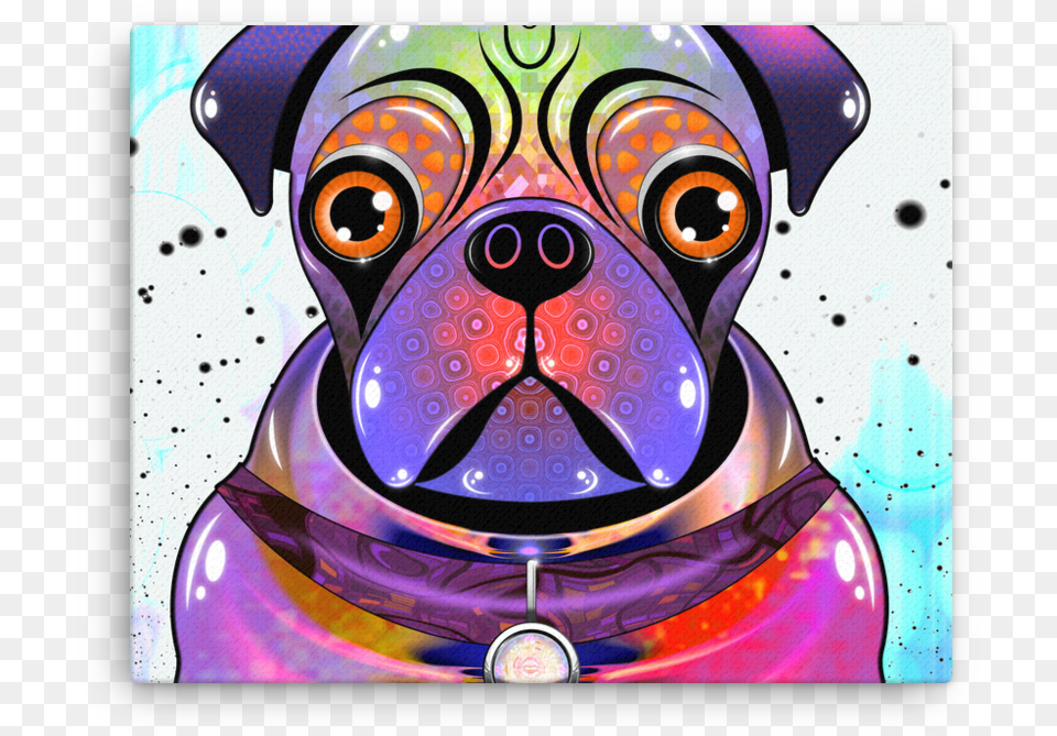 Pug, Purple, Art, Baby, Person Free Png