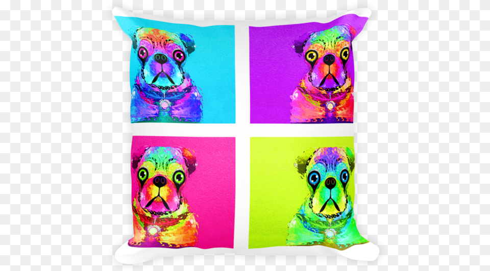 Pug, Cushion, Home Decor, Pillow, Animal Free Png