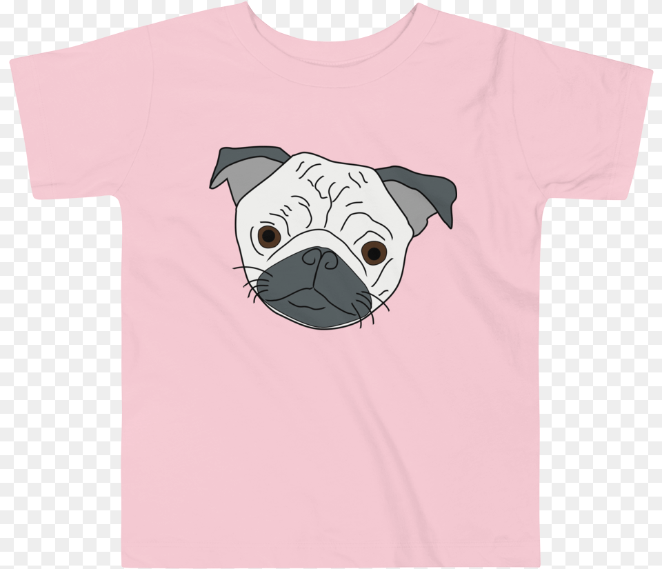 Pug, Clothing, T-shirt, Animal, Canine Free Transparent Png