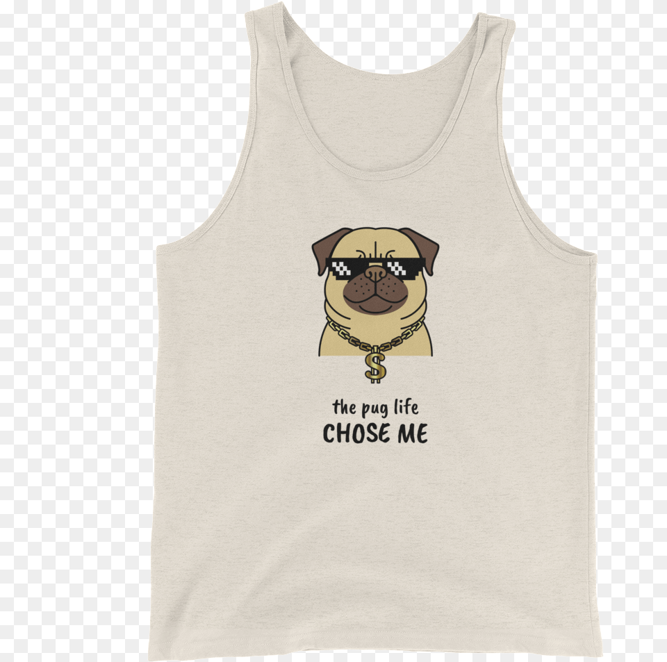 Pug, Tank Top, Clothing, Baby, Person Png