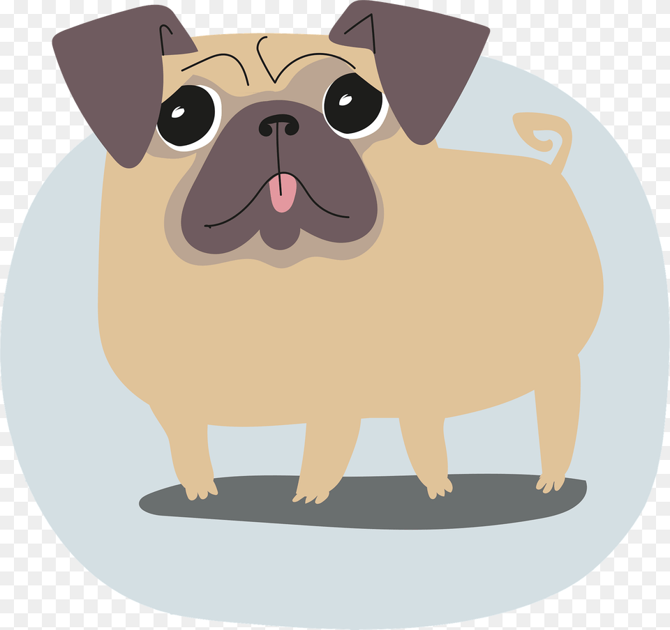 Pug Clipart, Animal, Mammal, Pet, Canine Free Png