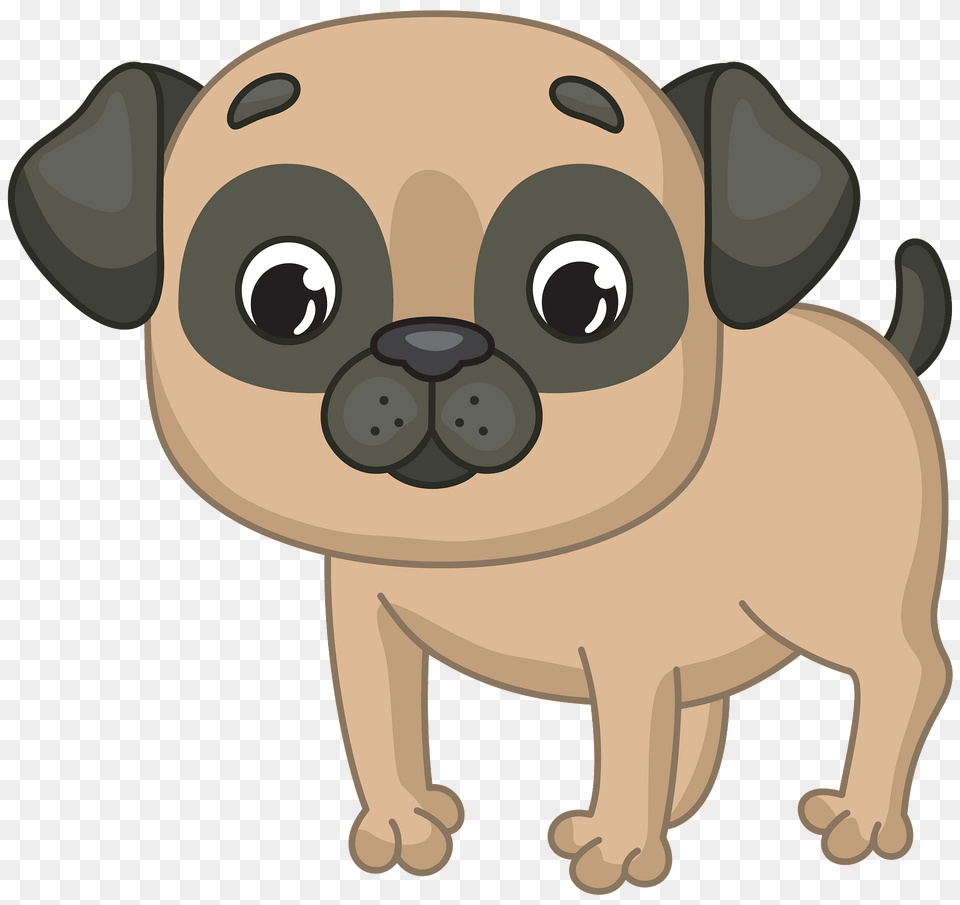 Pug Clipart, Animal, Canine, Dog, Mammal Free Png Download