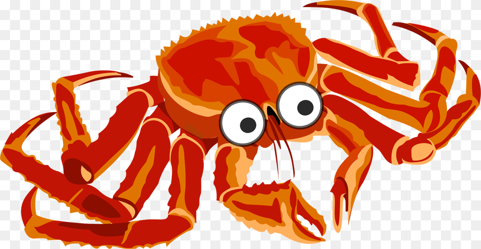 Pug Clipart Clip Art, Seafood, Food, Sea Life, King Crab Png Image