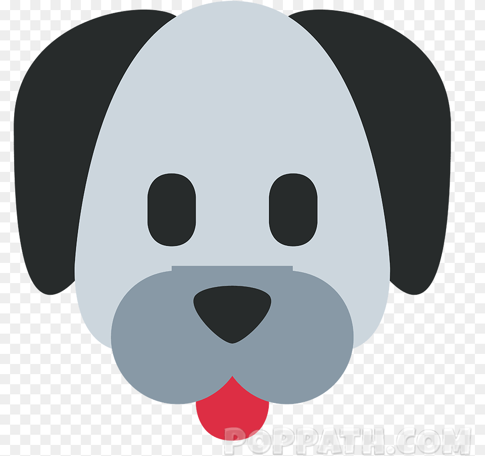 Pug Emoji Puppy Poodle Pet Dog Face Icon, Snout, Body Part, Mouth, Person Png Image