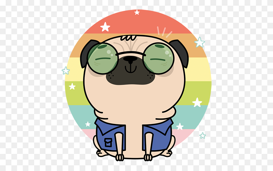 Pug Life Iv, Accessories, Sunglasses, Animal, Bear Free Png Download