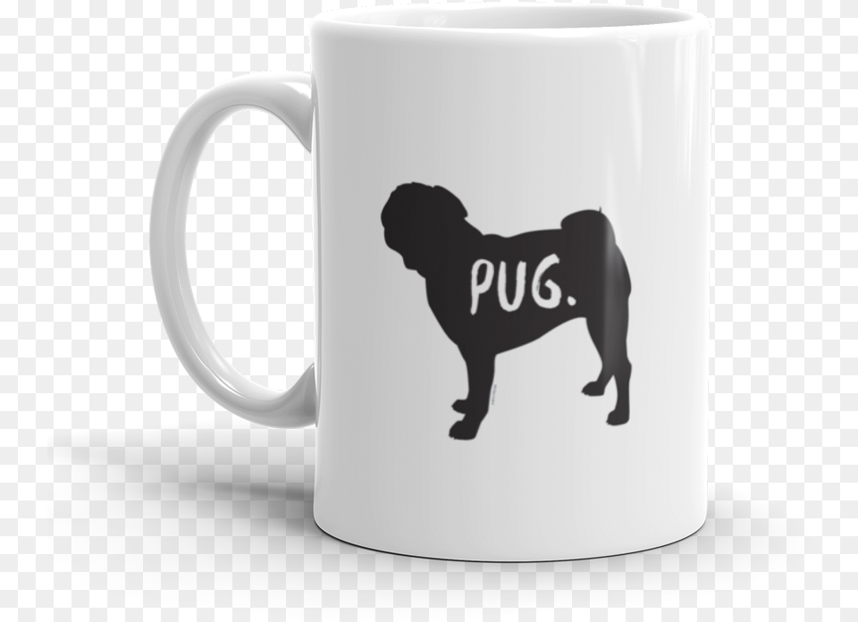 Pug Mug Mug, Cup, Mammal, Dog, Animal Free Transparent Png