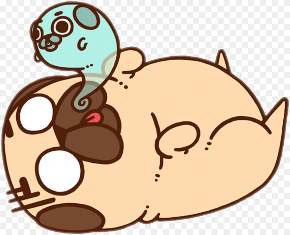 Pug Puglie Puglife Dead Fantasma Pug, Baby, Person, Face, Head Free Png Download