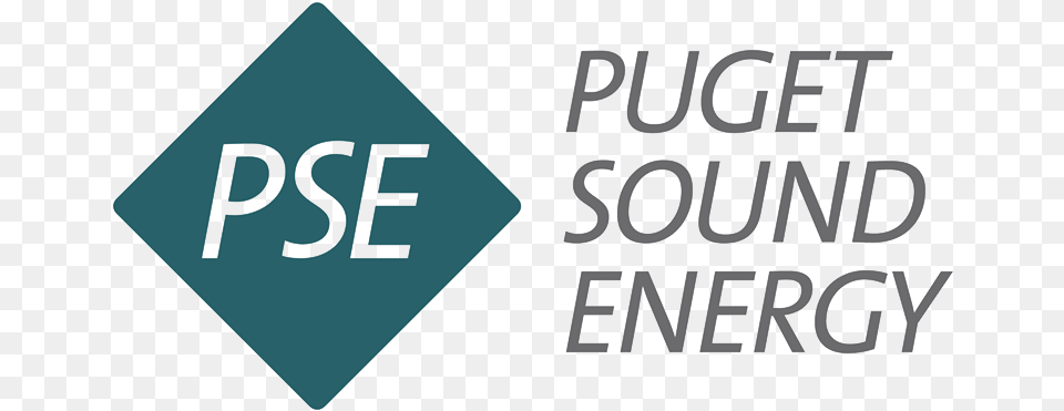 Puget Sound Energy Which Provides Natural Gas Service Puget Sound Energy Logo, Sign, Symbol, Text Free Transparent Png