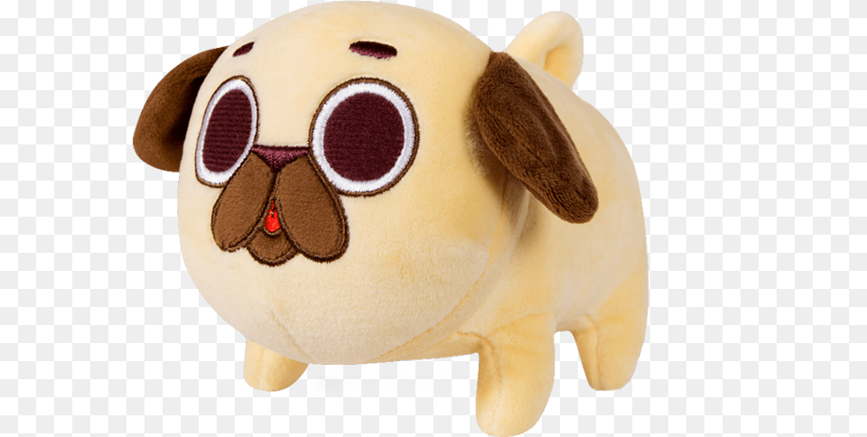 Puglie Pug Plush, Toy, Animal, Bear, Mammal Png Image