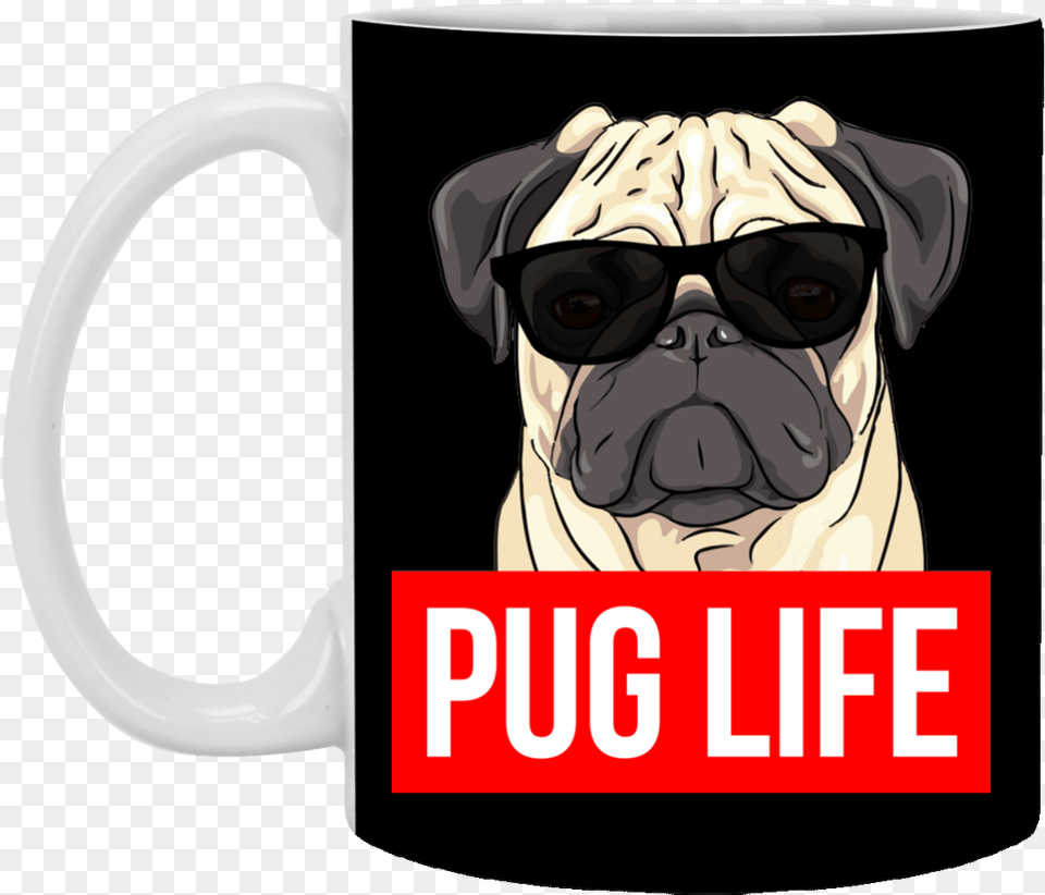 Pugs Life, Accessories, Sunglasses, Baby, Pug Free Png Download