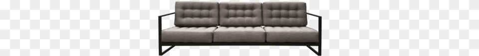 Puid Silln De 3 Plazas De Acero Sofa Individual Vista Lateral, Couch, Furniture Png