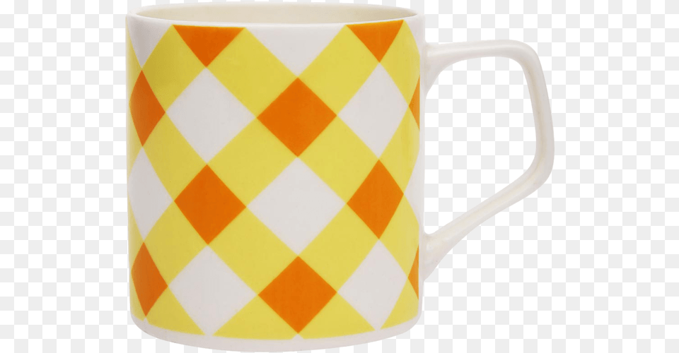Puja Mug Gingham Mug, Cup, Beverage, Coffee, Coffee Cup Png Image