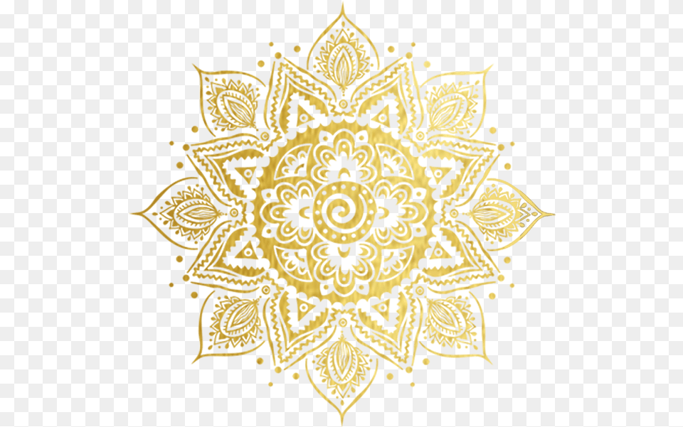 Pujo Lookbook 2018 Central Gold Mandala Design, Pattern, Art, Floral Design, Graphics Free Transparent Png