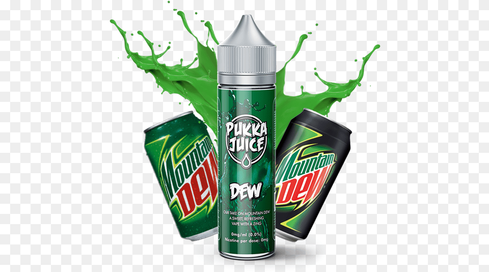 Pukka Juice Dew 60ml Shortfill Pukka Juice Dew, Tin, Can, Dynamite, Weapon Free Transparent Png