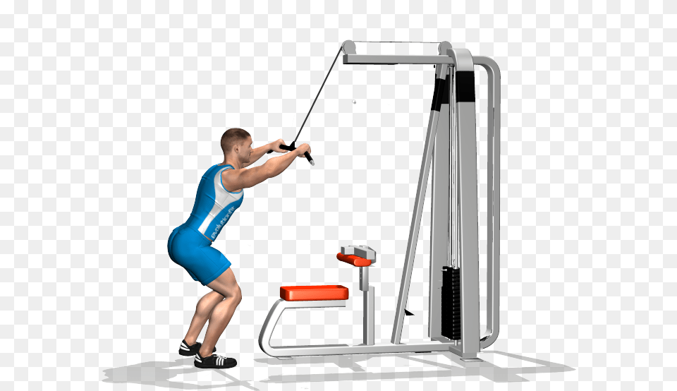 Pull Down Lat Machine, Working Out Free Transparent Png