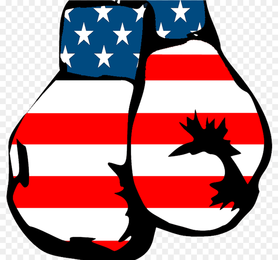 Pull Your Punches Bernie What Sanders Needs To Do American Flag Usa Boxing Gloves, Bowling, Leisure Activities, Animal, Fish Png Image